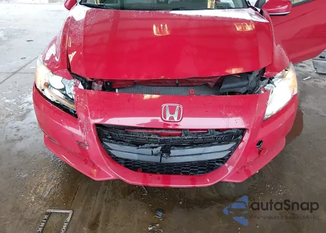 2012 Honda Cr-Z Ex из США, поврежденный, VIN JHMZF1D6XCS005613